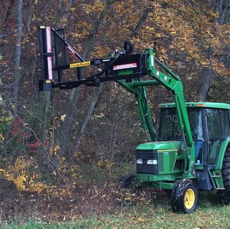 limb trimmer on a skid steer trac|skid steer tree limb cutter.